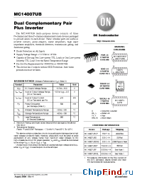 Datasheet MC74HCT04AF производства ON Semiconductor