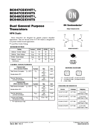 Datasheet MJE15034 производства ON Semiconductor