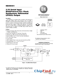 Datasheet NB4N441 manufacturer ON Semiconductor