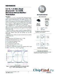 Datasheet NB4N855S manufacturer ON Semiconductor