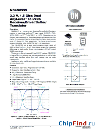 Datasheet NB4N855SMR4G производства ON Semiconductor