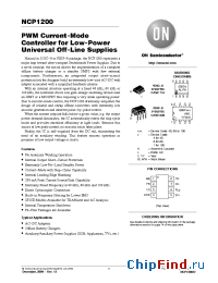 Datasheet NCP1200D100R2 manufacturer ON Semiconductor