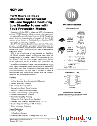 Datasheet NCP1201D100R2 manufacturer ON Semiconductor