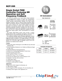 Datasheet NCP1205P2 manufacturer ON Semiconductor