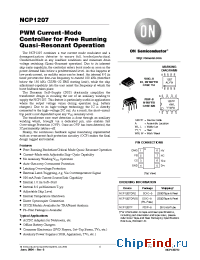 Datasheet NCP1207P manufacturer ON Semiconductor
