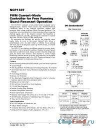 Datasheet NCP1337PG manufacturer ON Semiconductor