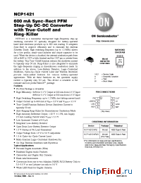 Datasheet NCP1421DMR2 manufacturer ON Semiconductor