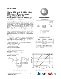 Datasheet NCP1509MNR2 manufacturer ON Semiconductor