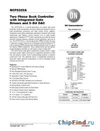 Datasheet NCP5322A manufacturer ON Semiconductor