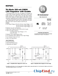 Datasheet NCP584LSN12T1G manufacturer ON Semiconductor