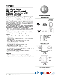Datasheet NCP623MN-3.3R2 manufacturer ON Semiconductor