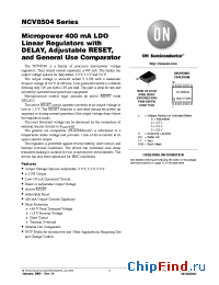 Datasheet NCV8504PW25R2 manufacturer ON Semiconductor
