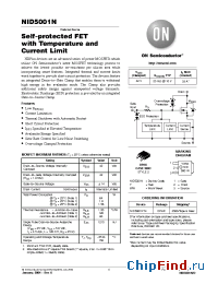 Datasheet NID5001NT4 manufacturer ON Semiconductor