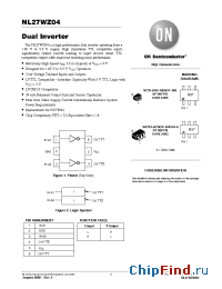 Datasheet NL27WZ04 manufacturer ON Semiconductor