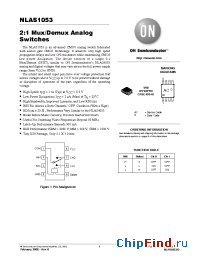 Datasheet NLAS1053 manufacturer ON Semiconductor
