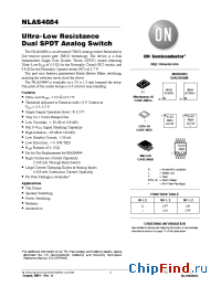 Datasheet NLAS4684 manufacturer ON Semiconductor
