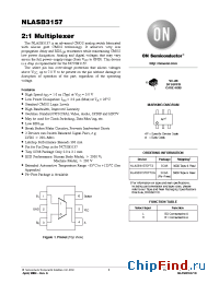 Datasheet NLASB3157 manufacturer ON Semiconductor
