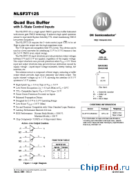 Datasheet NLSF3T125 производства ON Semiconductor
