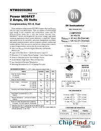 Datasheet NTMD2C02R2 manufacturer ON Semiconductor