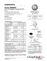 Datasheet NTMFS4837N manufacturer ON Semiconductor