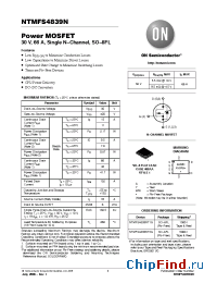 Datasheet NTMFS4839NT3G manufacturer ON Semiconductor
