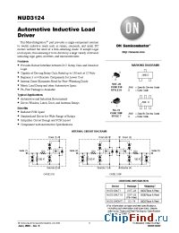 Datasheet NUD3124DMT1 manufacturer ON Semiconductor