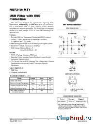 Datasheet NUF2101MT1 manufacturer ON Semiconductor