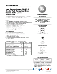 Datasheet NUP2201MR6T1G производства ON Semiconductor