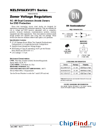 Datasheet NZL9V1AXV3T1 manufacturer ON Semiconductor