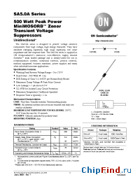 Datasheet SA120ARL manufacturer ON Semiconductor