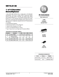 Datasheet SN74LS138 manufacturer ON Semiconductor