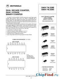 Datasheet SN74LS390N manufacturer ON Semiconductor