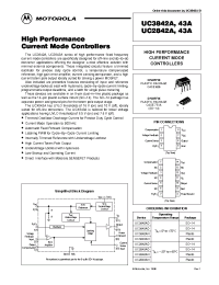 Datasheet UC2843AD manufacturer ON Semiconductor