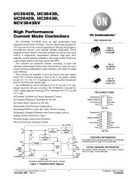 Datasheet UC3843B manufacturer ON Semiconductor