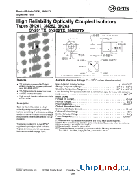 Datasheet 3N263 manufacturer OPTEK