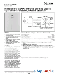 Datasheet OP235TXV manufacturer OPTEK