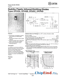 Datasheet OP245B manufacturer OPTEK