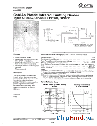 Datasheet OP266B manufacturer OPTEK