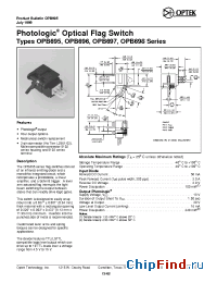 Datasheet OPB696B manufacturer OPTEK