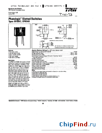 Datasheet OPB947 manufacturer OPTEK