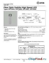 Datasheet OPF345A manufacturer OPTEK
