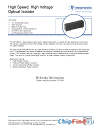 Datasheet OPI1268 manufacturer OPTEK
