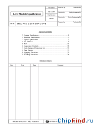 Datasheet DMC-50149NYU-LY-B manufacturer Optrex