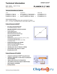 Datasheet EN60950 manufacturer OSRAM