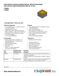 Datasheet F1235A manufacturer OSRAM