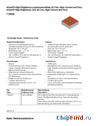 Datasheet F2000D manufacturer OSRAM