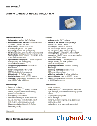 Datasheet LGM670-J2K2-1 manufacturer OSRAM