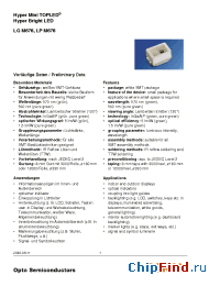 Datasheet LGM676-N1P1-24 manufacturer OSRAM