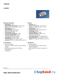 Datasheet LHN974 manufacturer OSRAM