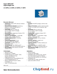 Datasheet LOA676-S1T1-24 manufacturer OSRAM